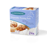 Lansinoh Disposable Nursing Pads - Case of 6 x Pack of 24 Breast Feeding Ana Wiz   