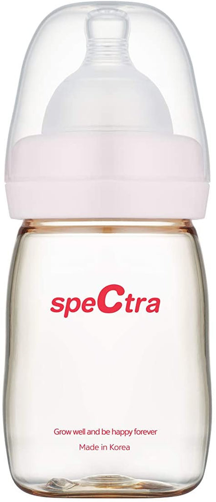 Premium Spectra PPSU Wide Neck Baby Bottle - 1 x 160ml Bottle with Slow Flow Teat  Spectra   