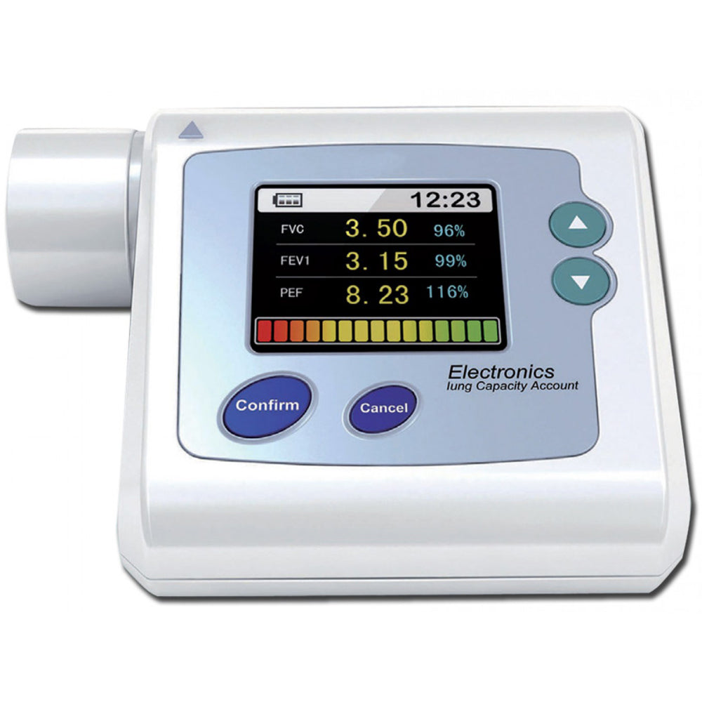 Digital Electronic Spirometer + Memory + Software Spirometers Ana Wiz