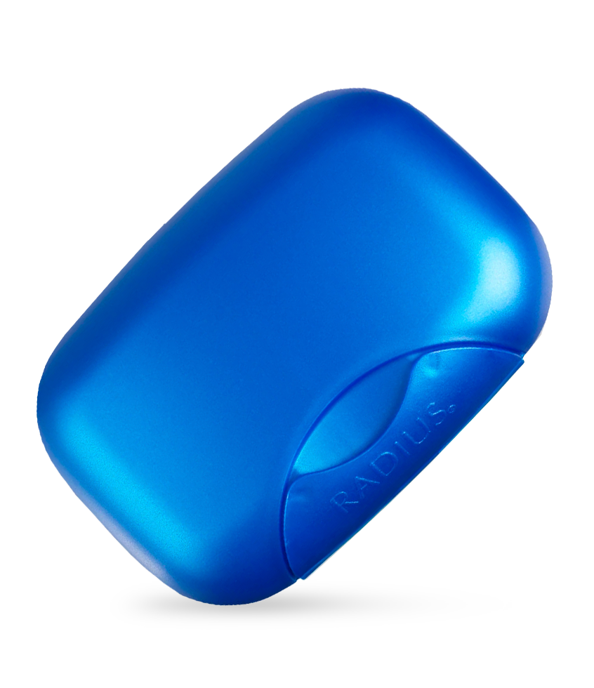 Soap Travel Case RADIUS Sapphire Blue