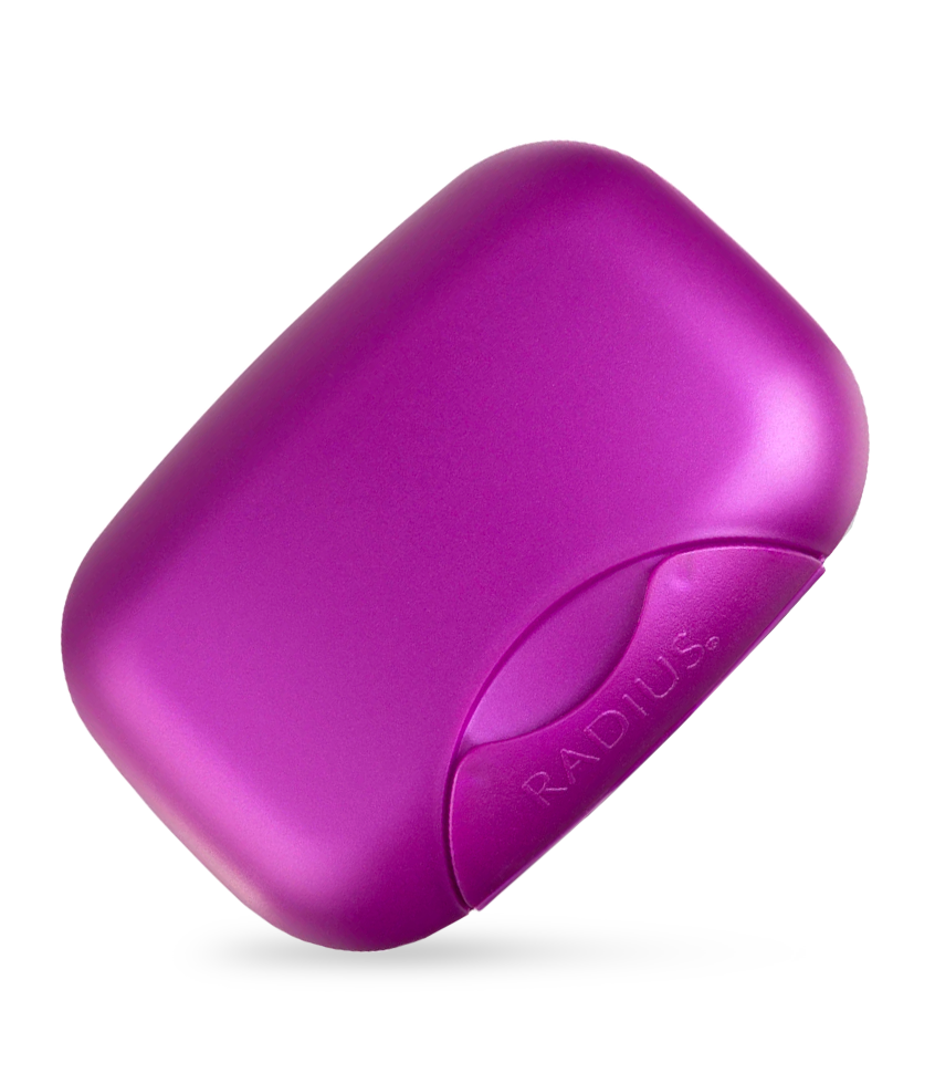Soap Travel Case RADIUS Amethyst Purple