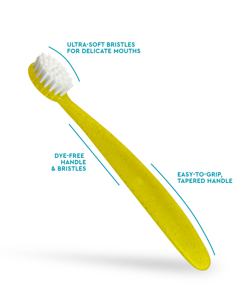 Radius Toothbrush, Totz Brush 18 Months+ (Assorted Colours) Toothbrush Radius   