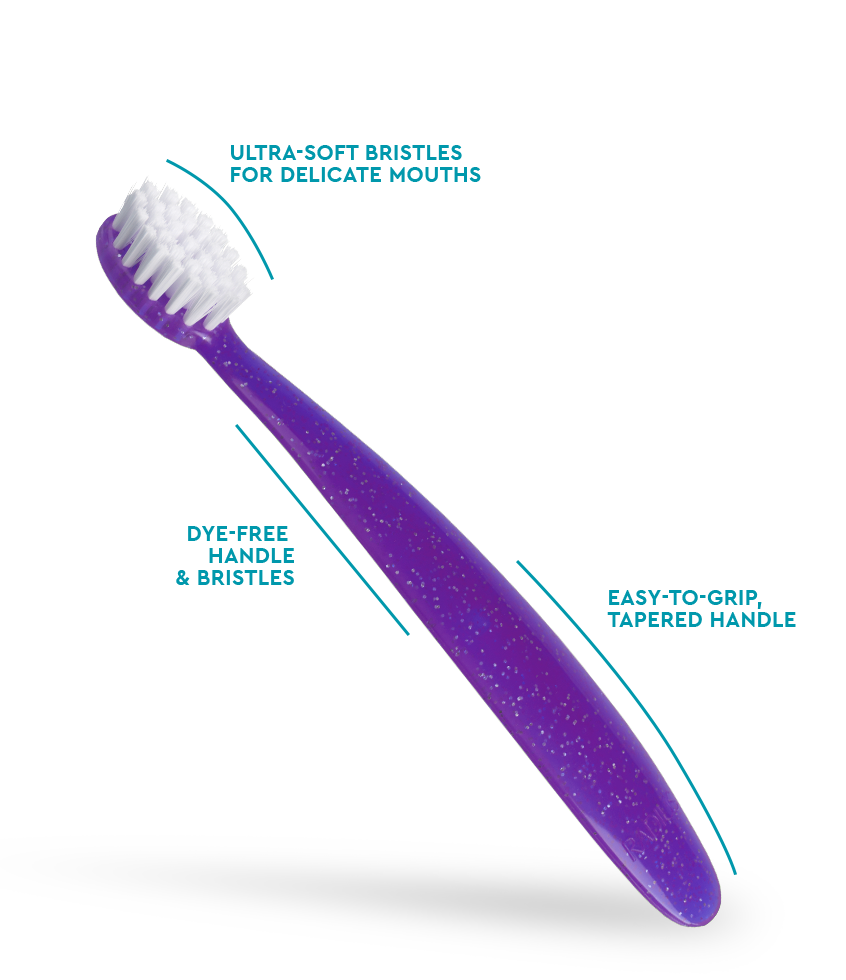 Radius Toothbrush, Totz Brush 18 Months+ (Assorted Colours) Toothbrush Radius   