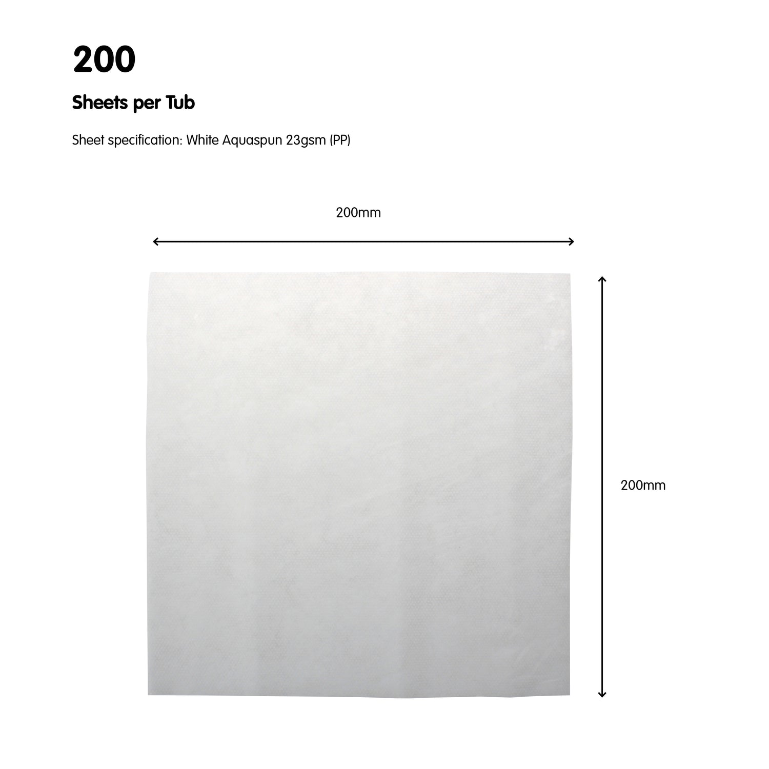 Alcohol Disinfectant Wipes (200 Sheet Tub) Clinical Wipes Ana Wiz