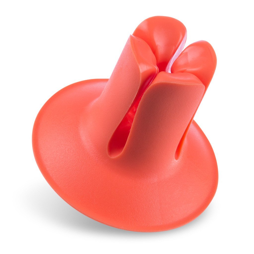 The Doc - Toothbrush/ Razor Holder Toothbrushes RADIUS Coral Orange