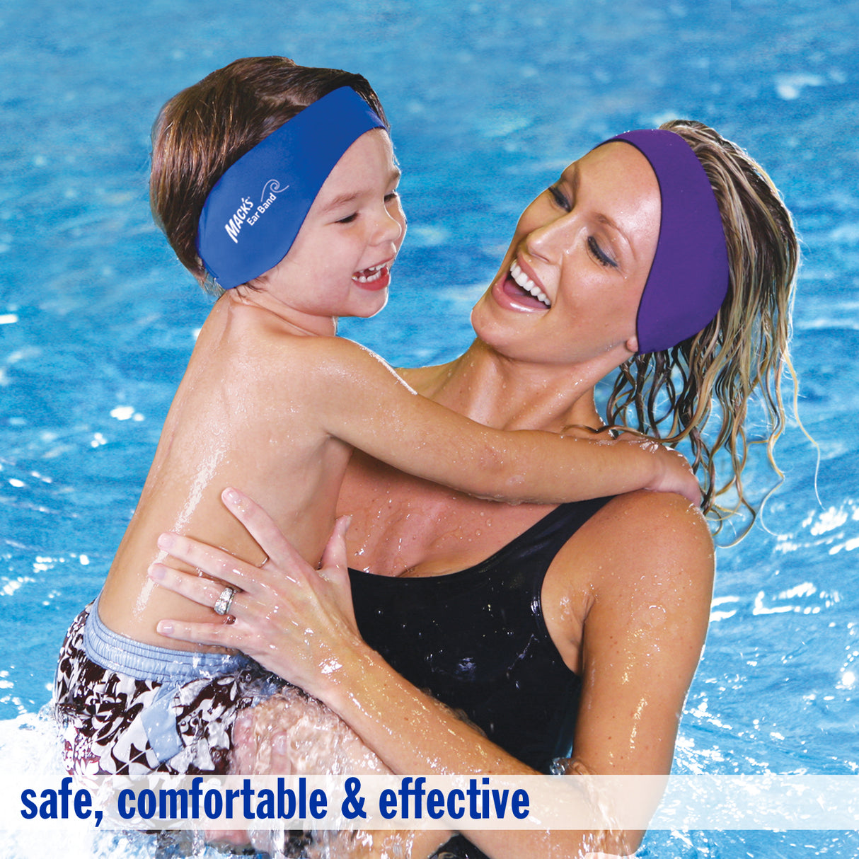 Ear Band Swimming Headband Earplugs Mack's