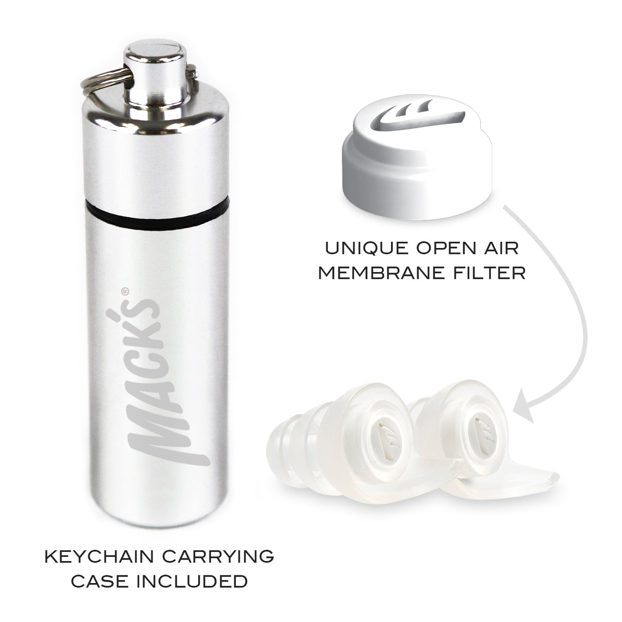 Hear Plugs High Fidelity Ear Plugs Earplugs Mack's