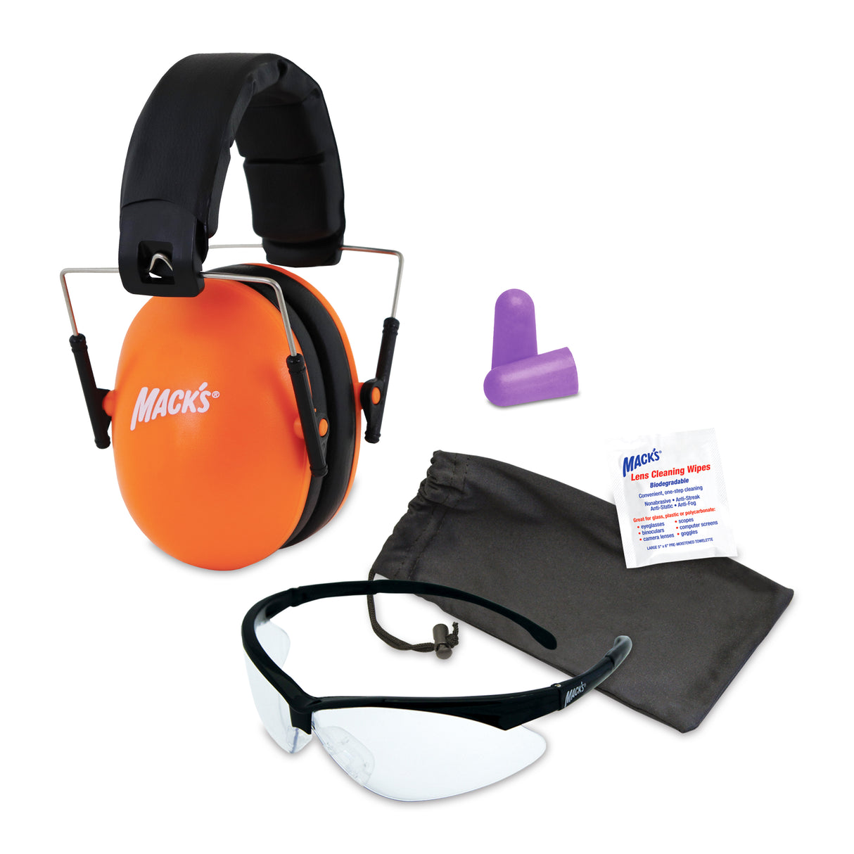 Kids Size Safety Kit Earplugs Mack's