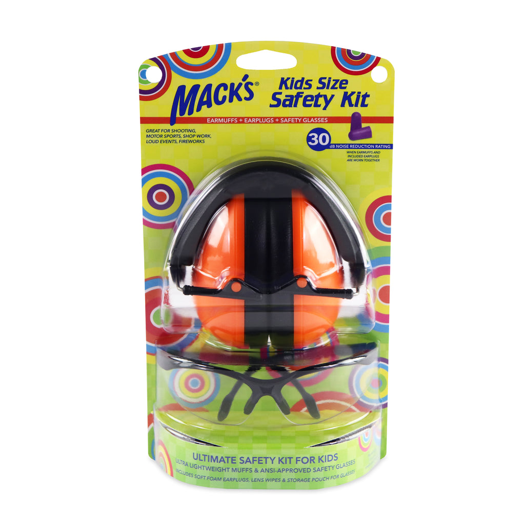 Mack's - Kids Size Safety Kit Earplugs Mack's   