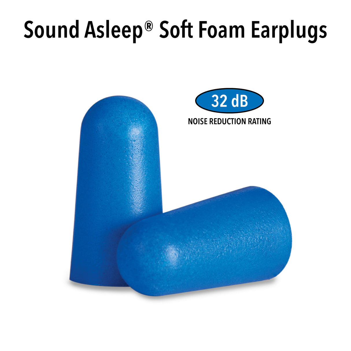 Sound Asleep Soft Foam Ear Plugs Earplugs Mack's