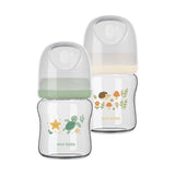 Pure Borosilicate Glass Feeding Bottles – 2 Pack