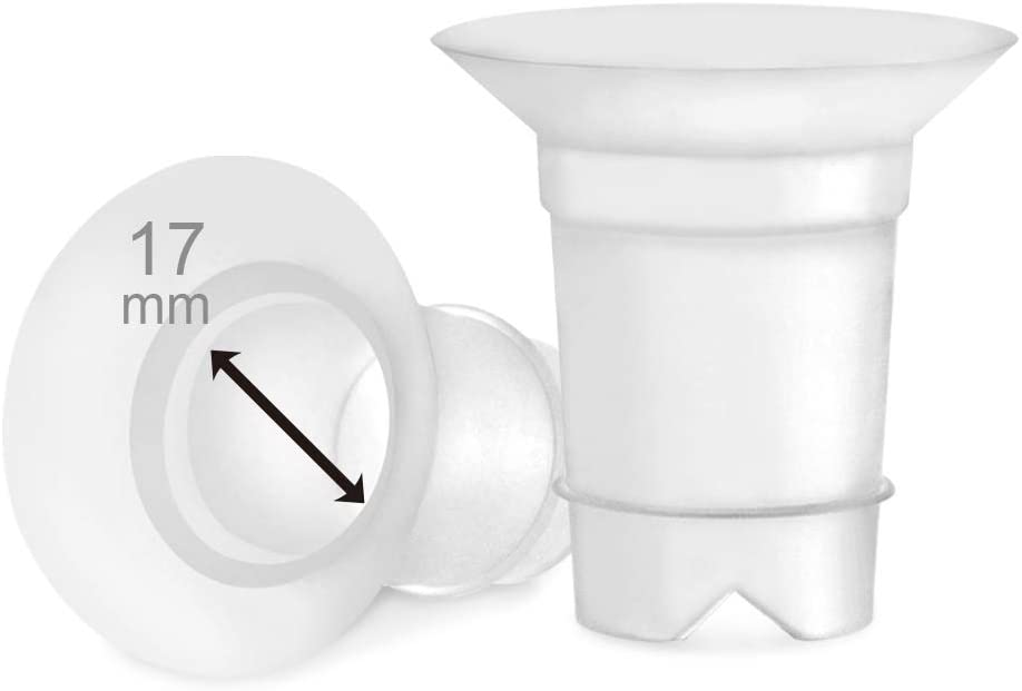 Flange Inserts for Medela and Spectra 24 mm Shields/Flanges Shields & Inserts Maymom 17mm