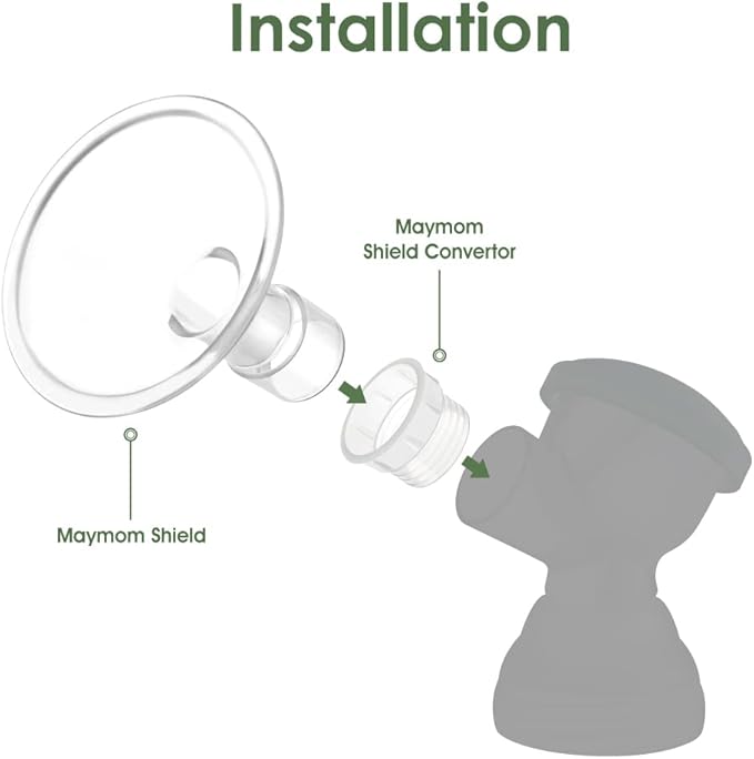 MyFit Shield & Converter (2pc) – Zomee Body, NCVI & Baby Buddha Compatible Shields & Inserts Maymom
