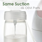 Pump Parts for Spectra - Includes Flange Backflow Protector Tubing Breast Pump Accessories Maymom   