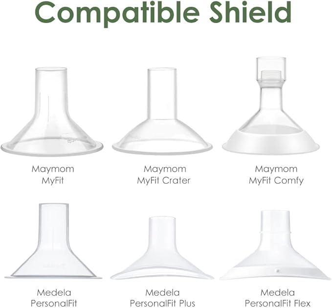 MyFit Shield & Converter (2pc) – Zomee Body, NCVI & Baby Buddha Compatible Shields & Inserts Maymom
