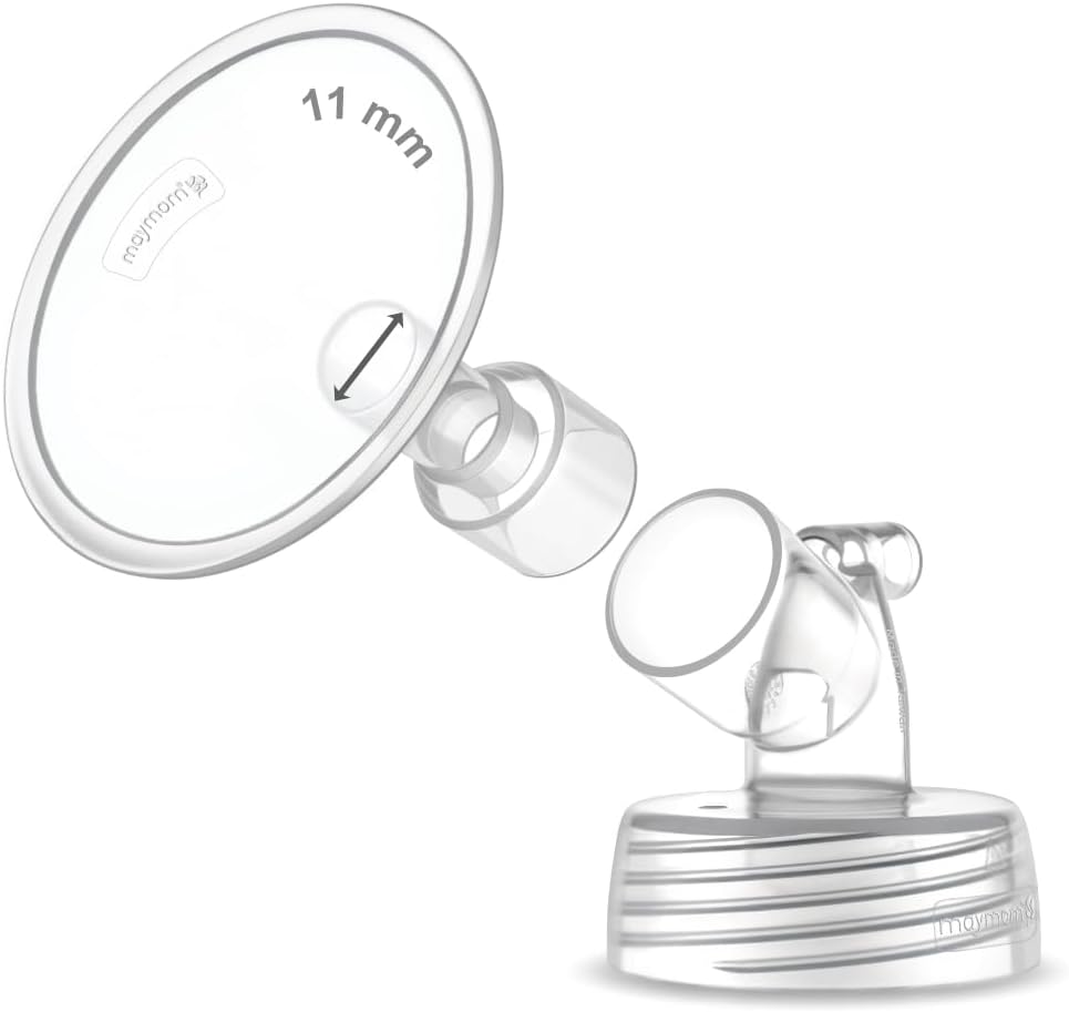Wide Neck Pump Parts (2pc) – Compatible with Spectra S1/S2 Shields & Inserts Maymom 11mm