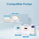 Wide Neck Pump Parts (2pc) – Compatible with Spectra S1/S2 Shields & Inserts Maymom