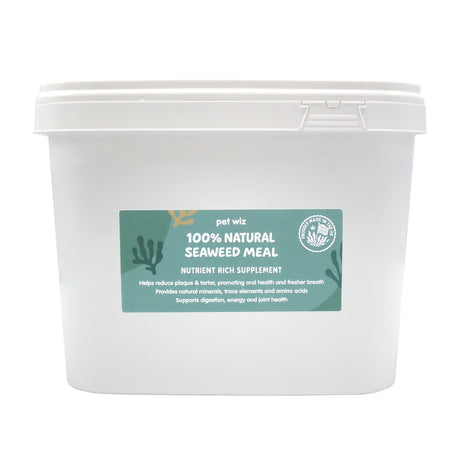 100% Organic Seaweed - Meal & Powder Supplements Pet Wiz 5kg - Meal