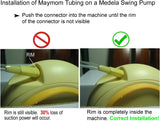 Tubing for Medela Swing Breastpump Pack Of 2 Replacement Tubing Tubing & Connectors Maymom