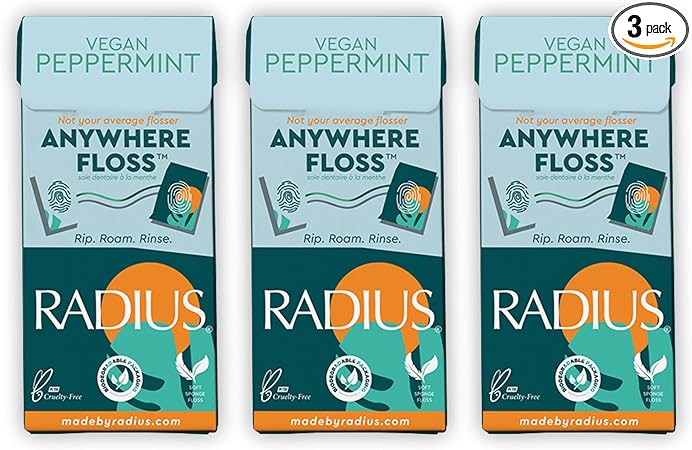 Radius Anywhere Floss Dental Floss Radius   