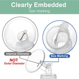 Pump Parts for Spectra - Includes Flange Backflow Protector Tubing Breast Pump Accessories Maymom   