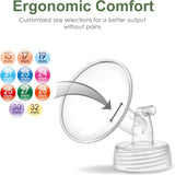 Pump Parts for Spectra - Includes Flange Backflow Protector Tubing Breast Pump Accessories Maymom   