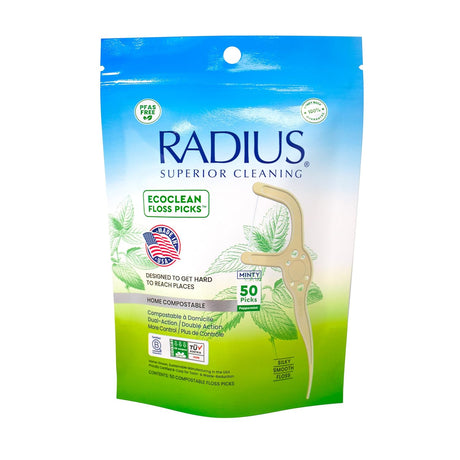 EcoClean Floss Pick Dental Floss RADIUS