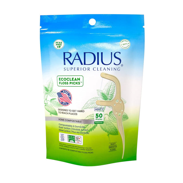 EcoClean Floss Pick Dental Floss RADIUS