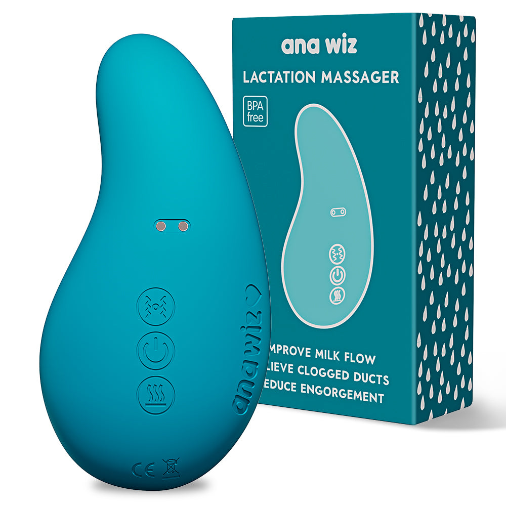 Breastfeeding Massager to Stimulate Milk Flow & Relieve Clogged Ducts  Ana Wiz   