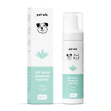 Dry Wash Shampoo for Pets – Soothing & Deodorising. Pet Wiz Aloe & Oat