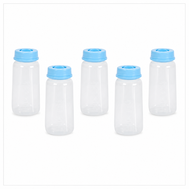 Narrow Neck Milk Storage Bottles (Pack of 5) Milk Storage Spectra