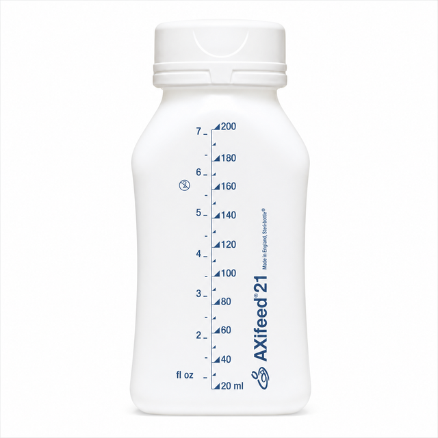 EBM Breast Milk Storage Bottles, 200ml - Multipack Milk Storage AXifeed
