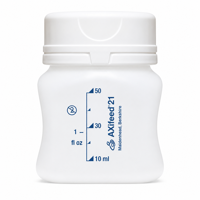 EBM Breast Milk Storage Bottles, 50 ml - Multipack Milk Storage AXifeed