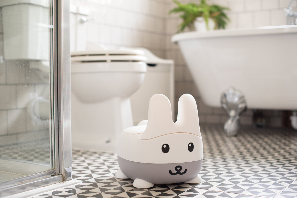 Bunny Training Potty with Back Rest, Removable Bowl & Lid Potty Training Ana Baby   