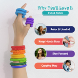 Sensory Fidget Sticks (8-Pack) Neuro Wiz