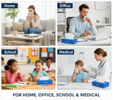 Soft White Facial Tissues, Box of 100 Tissues Ana Wiz