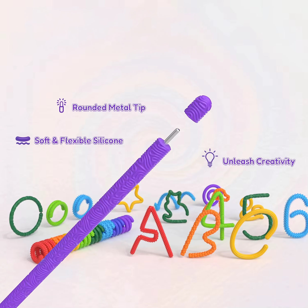 Sensory Fidget Sticks (8-Pack) Neuro Wiz