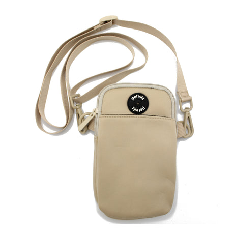 Soft, Slim & Lightweight Dog Walking Bag Walking Bags Pet Wiz Beige  