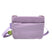 Waterproof Crossbody Dog Walking Bag  Pet Wiz Purple  