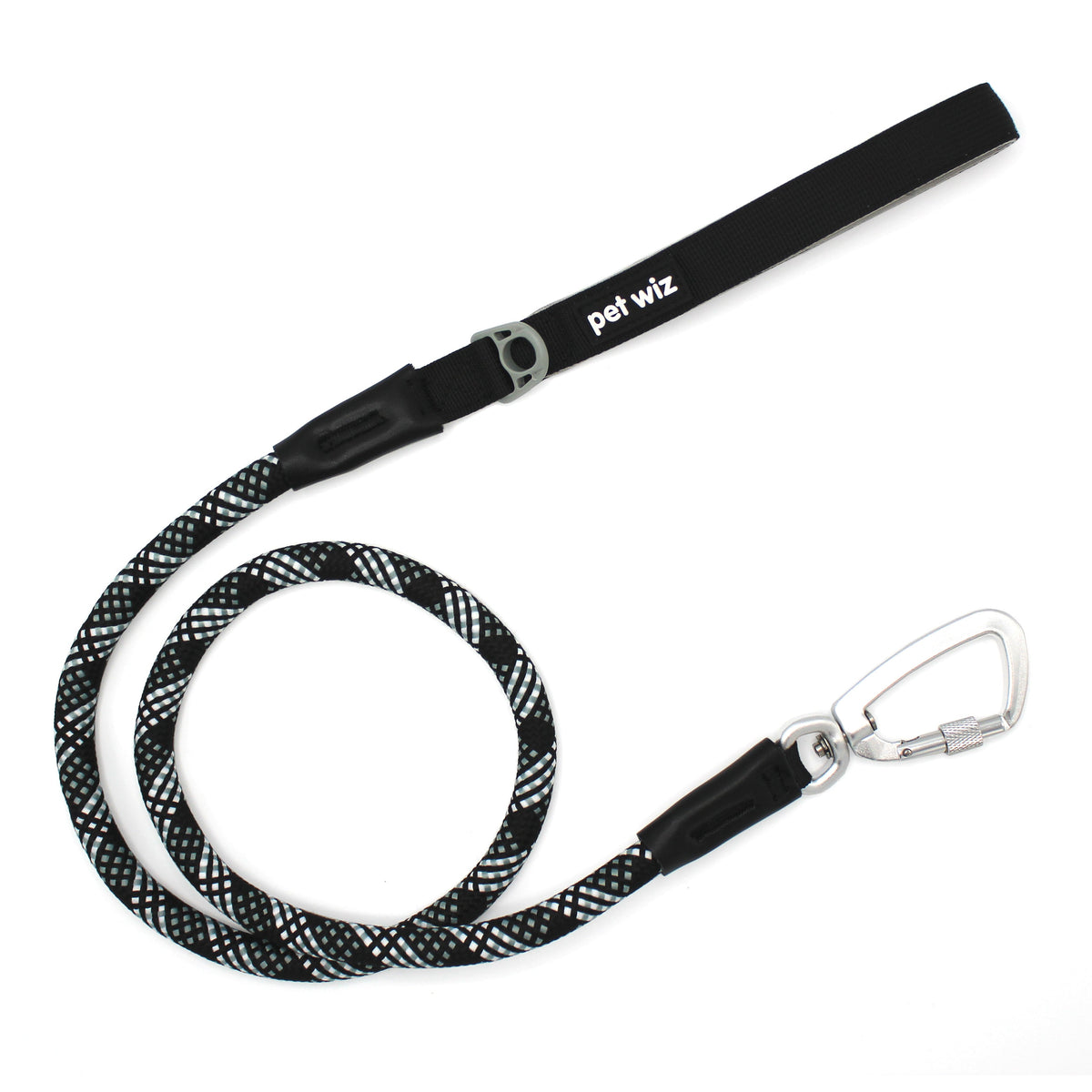Rope Lead with Carabiner Clip & Padded Handle – Ana Wiz