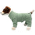 Four Legged Dog Fleece Jumpers Pet Wiz XS Mint