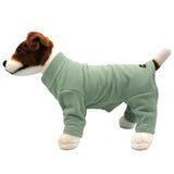 Four Legged Dog Fleece Jumpers Pet Wiz XS Mint