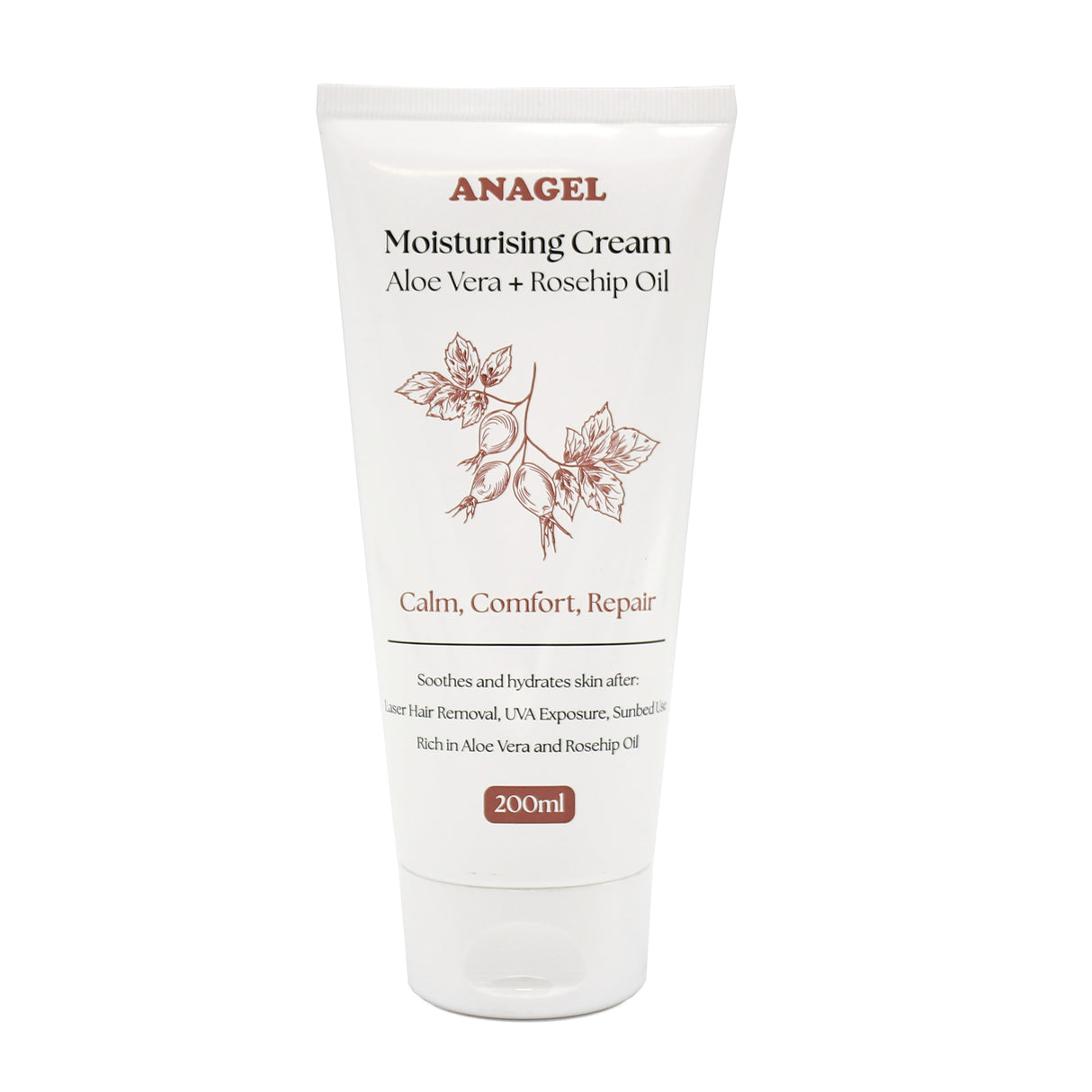 Aloe Vera & Rosehip Moisturising Cream (200ml)