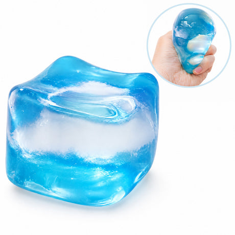 Ice Squish Cube Sensory Stress Relief Toy Neuro Wiz