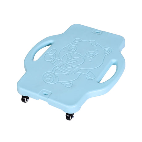 Sensory Scooter Board for Kids Neuro Wiz Light Blue Medium