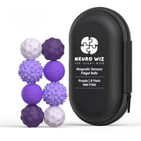 Magnetic Sensory Fidget Balls Neuro Wiz Purple