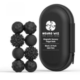 Magnetic Sensory Fidget Balls Neuro Wiz Black