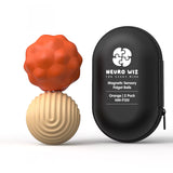 Magnetic Sensory Fidget Balls Neuro Wiz Orange