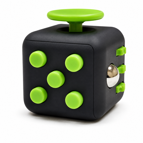 Fidget Cube Neuro Wiz Black & Green