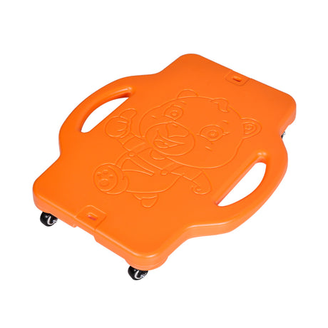 Sensory Scooter Board for Kids Neuro Wiz Orange Medium
